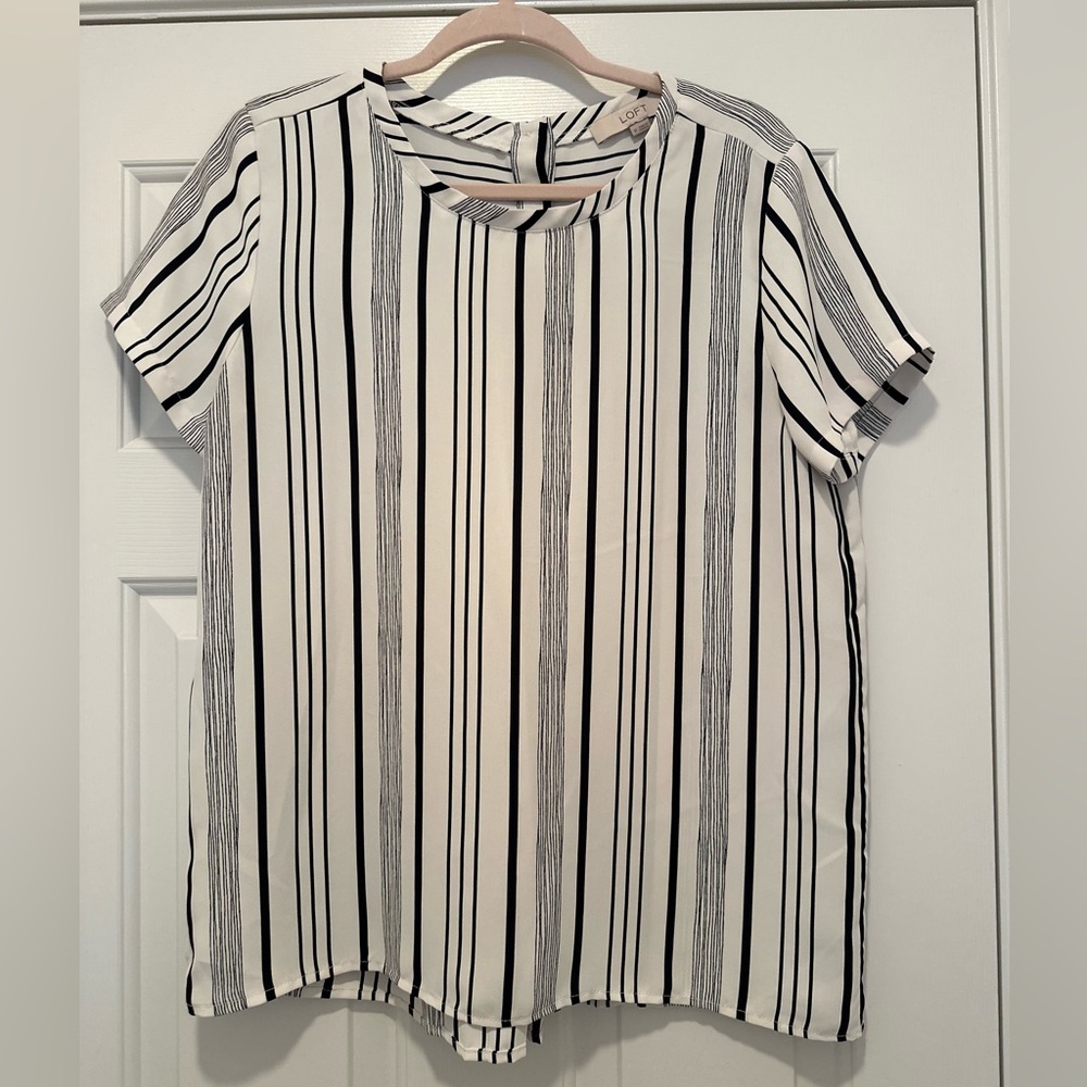 LOFT Striped Top